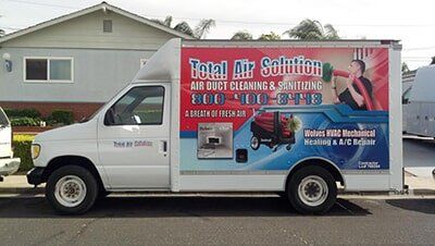HVAC van — Heating and Air Conditioning in Pittsburg, CA