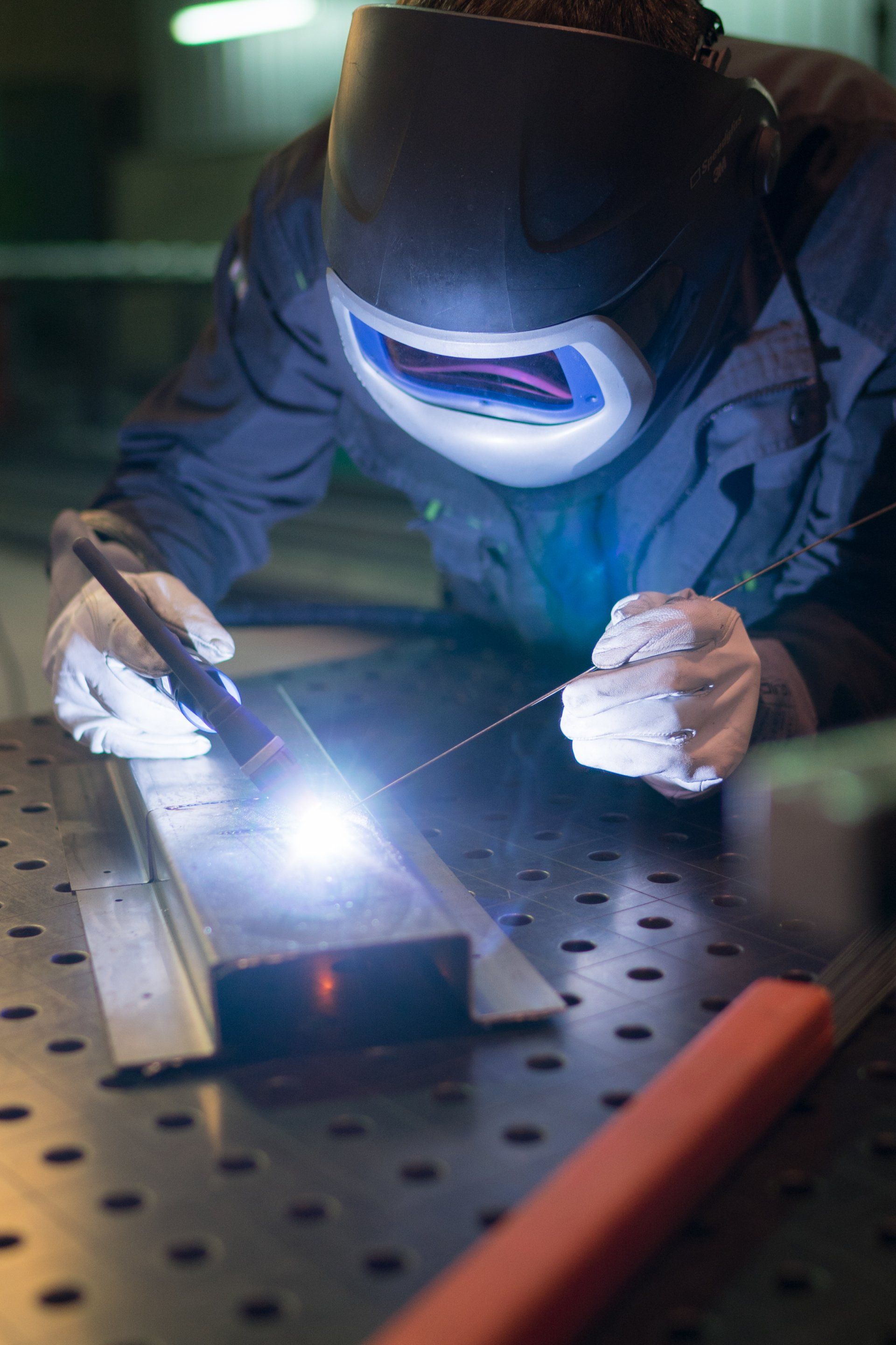 aluminum welding omecha
