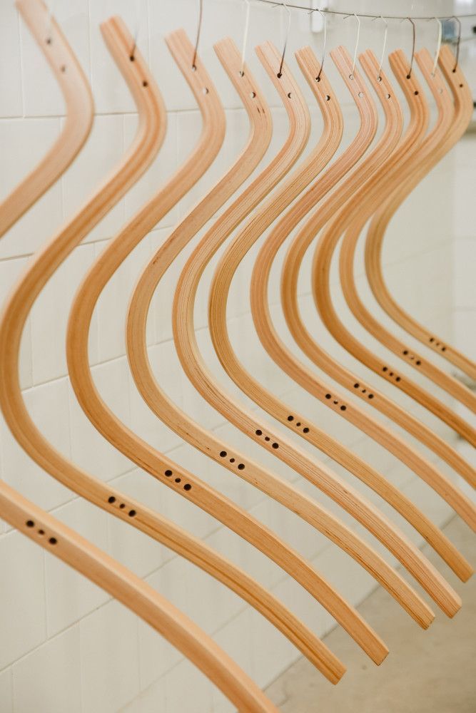 Dažymui paruošta medinių porankių