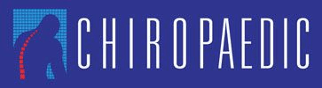 A blue sign that says chiropaedic on it