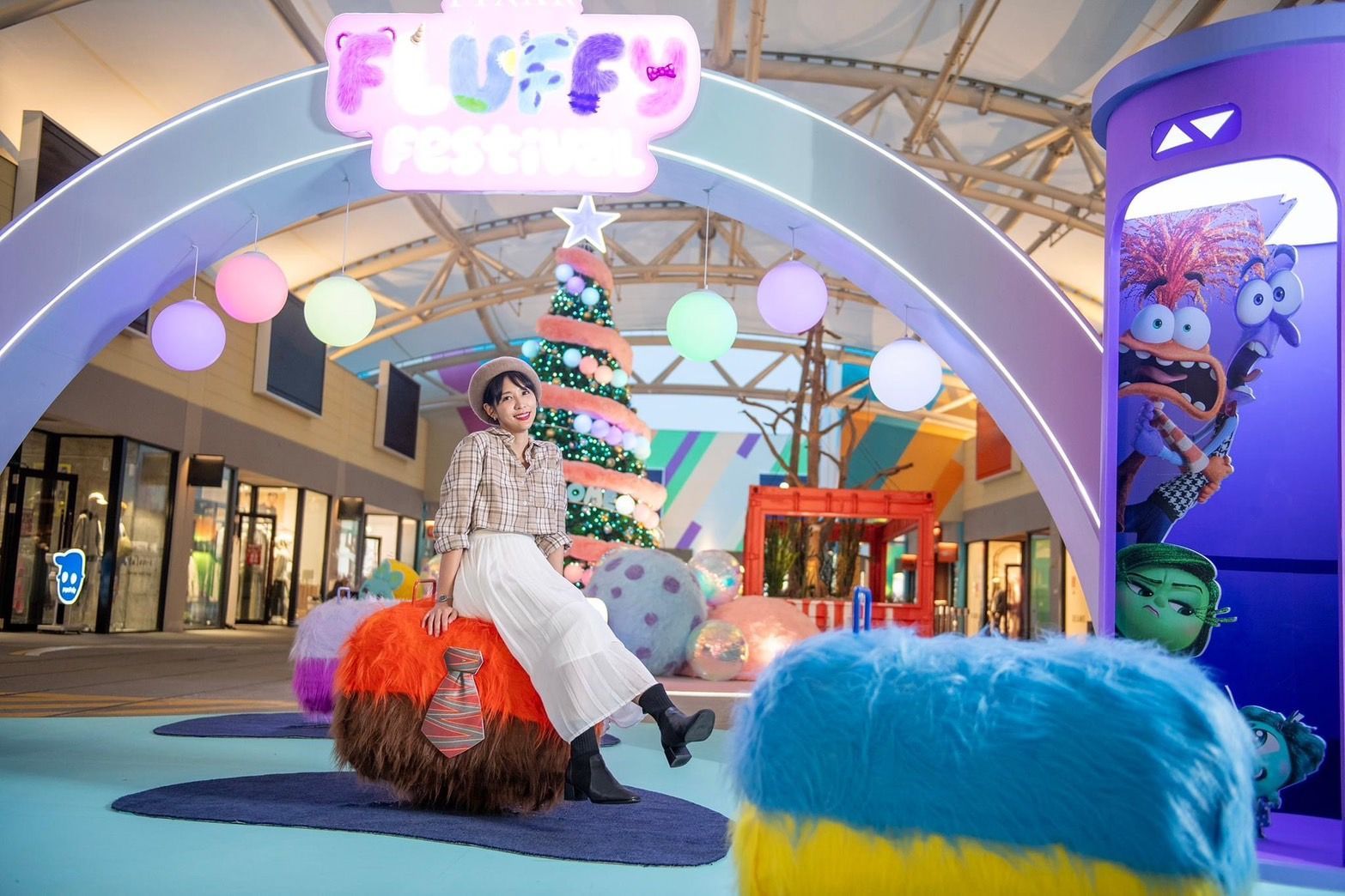 三井 OUTLET 皮克斯主題聖誕造景 - 台中港