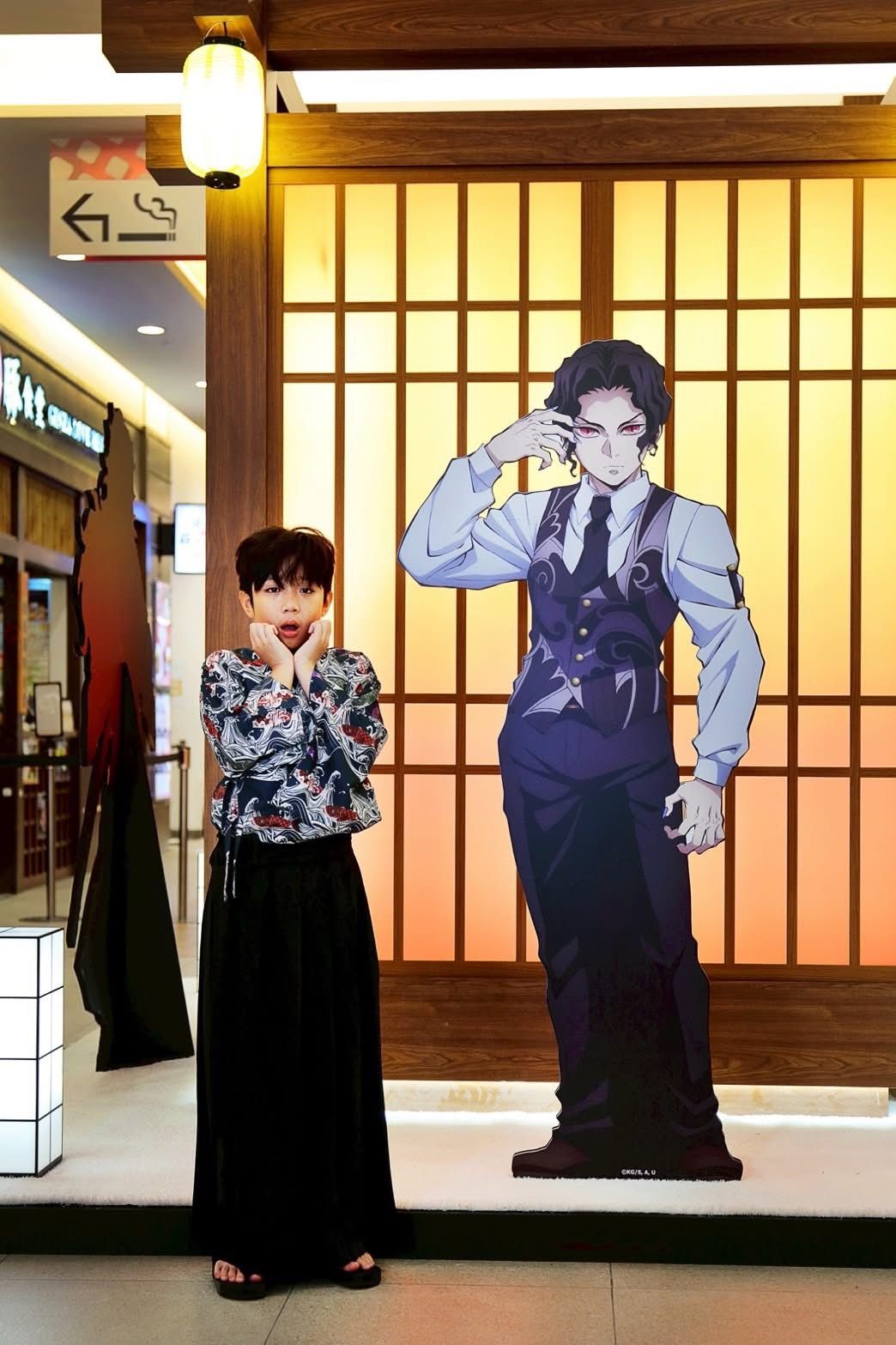 2025 三井 OUTLET 鬼滅之刃造景