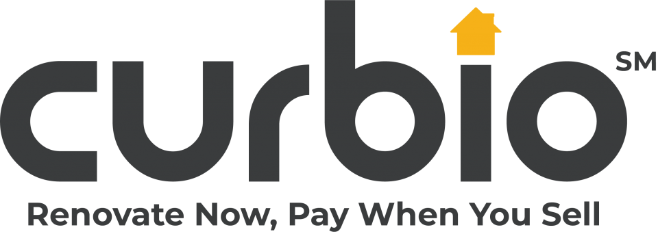 Curbio Logo - PNG - White Background - Part of the REACH Portfolio - #1 Real Estate Technology Accelerator