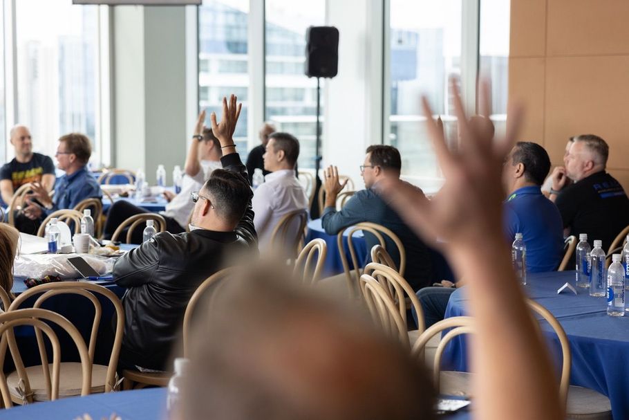 Real estate technology founders and CEO's from around the world participating in the annual portfolio summit for NAR REACH