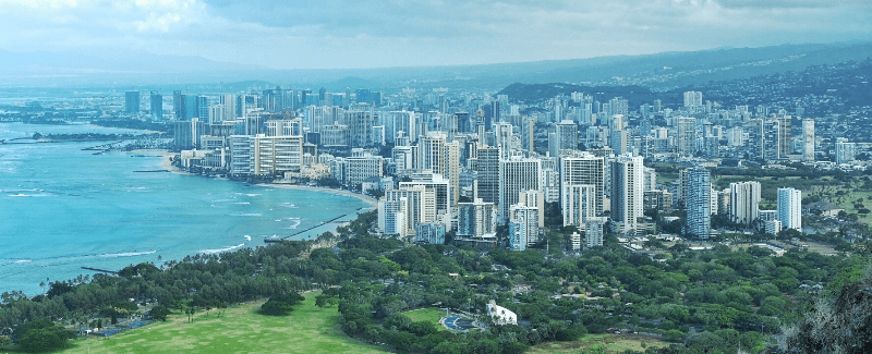 View of Honolulu HI, timeshare transfer deed