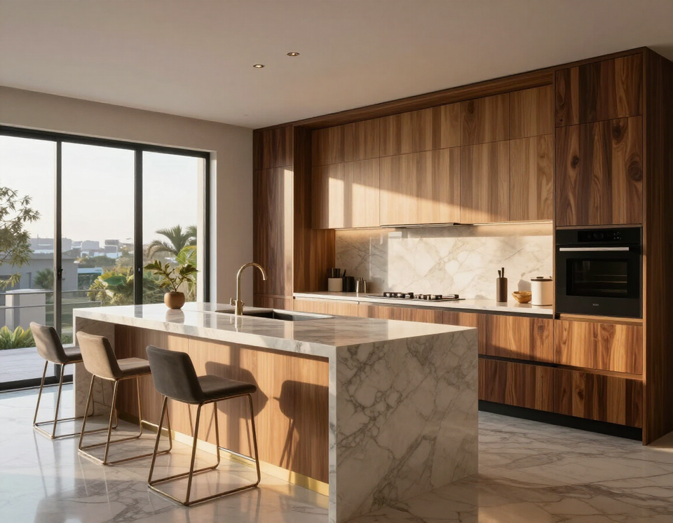 Cocina integral moderna a medida