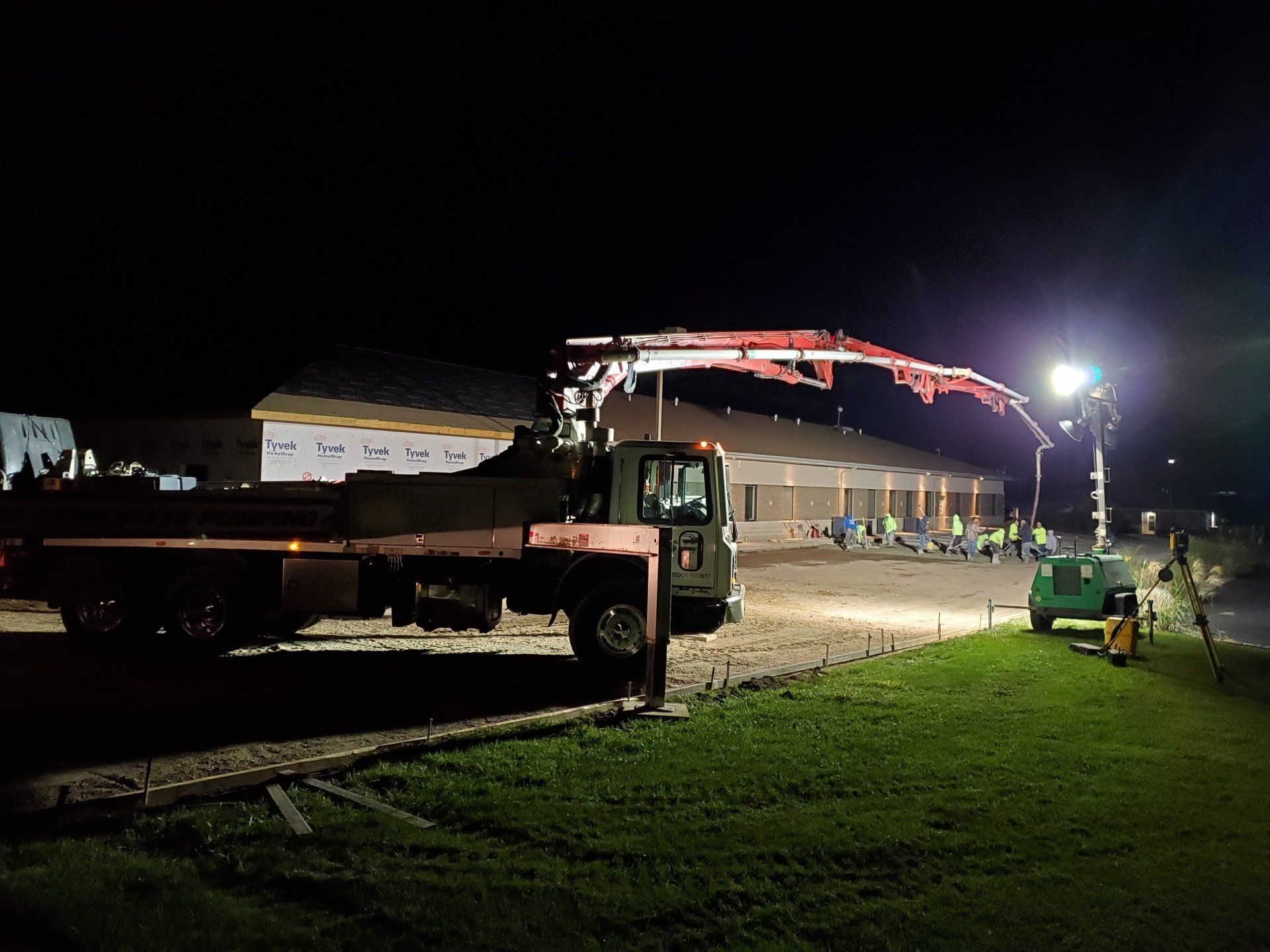 38 meter Z Boom Pump