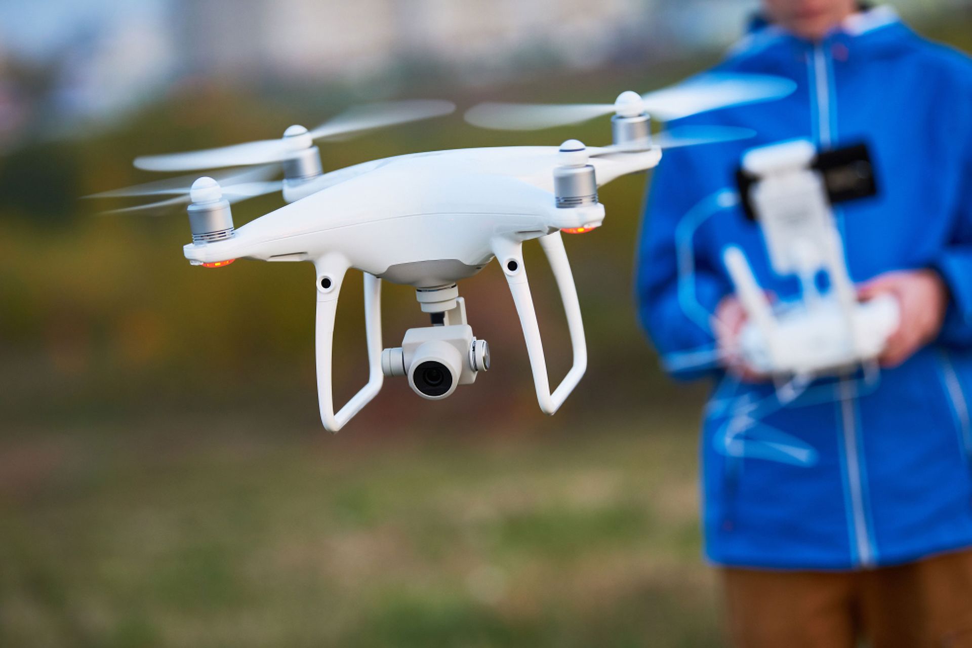 A White Drone Hovering in the Air — Environment Restoration Solutions in Armidale, NSW