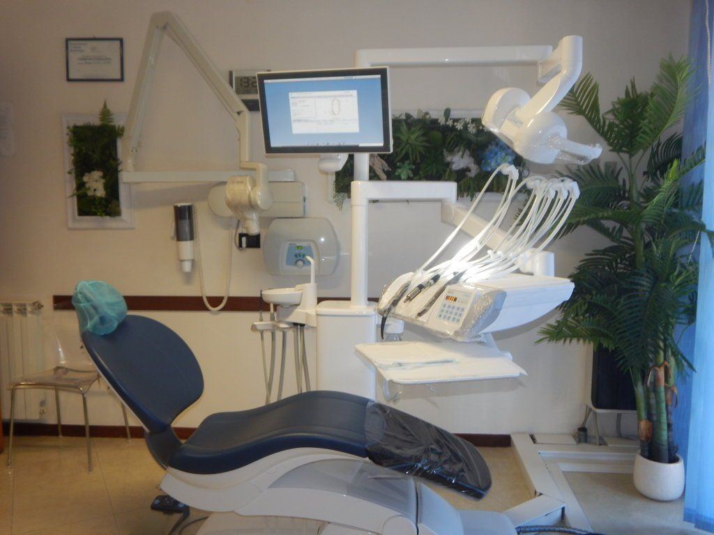 postazione di lavoro dello studio dentistico