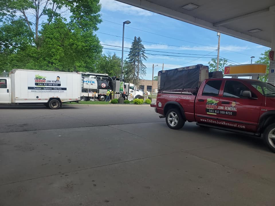 Pickup Car Garage — Minneapolis, MN — Eddie's Junk Removal
