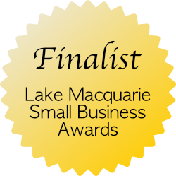 A finalist awards sticker — Belmont Auto Electrics in Belmont, NSW