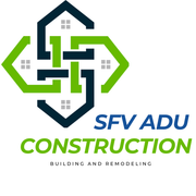 A logo for north county adu construction contractors accessory dwelling unit specialists.