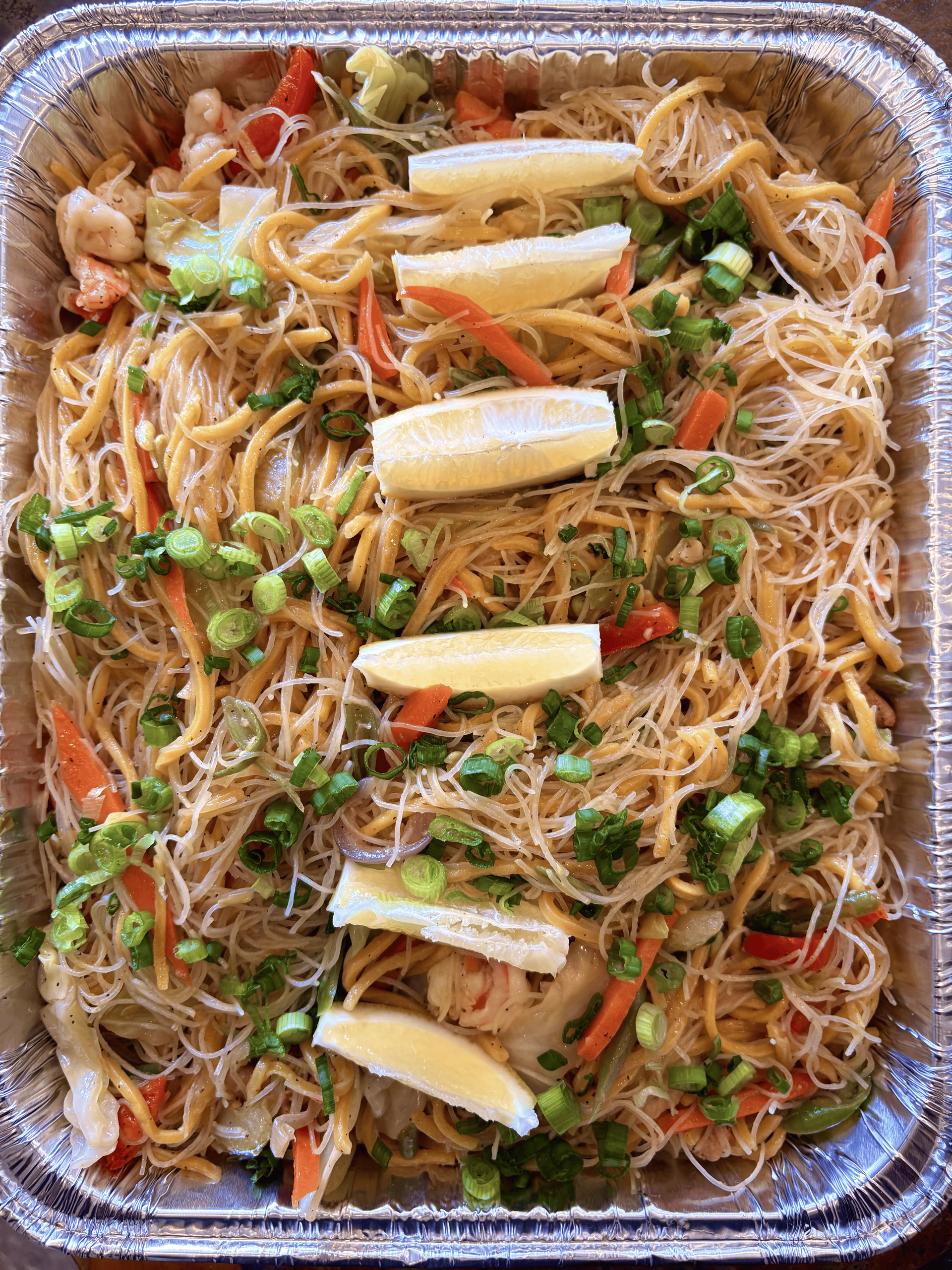 Filipino Pancit Noodles