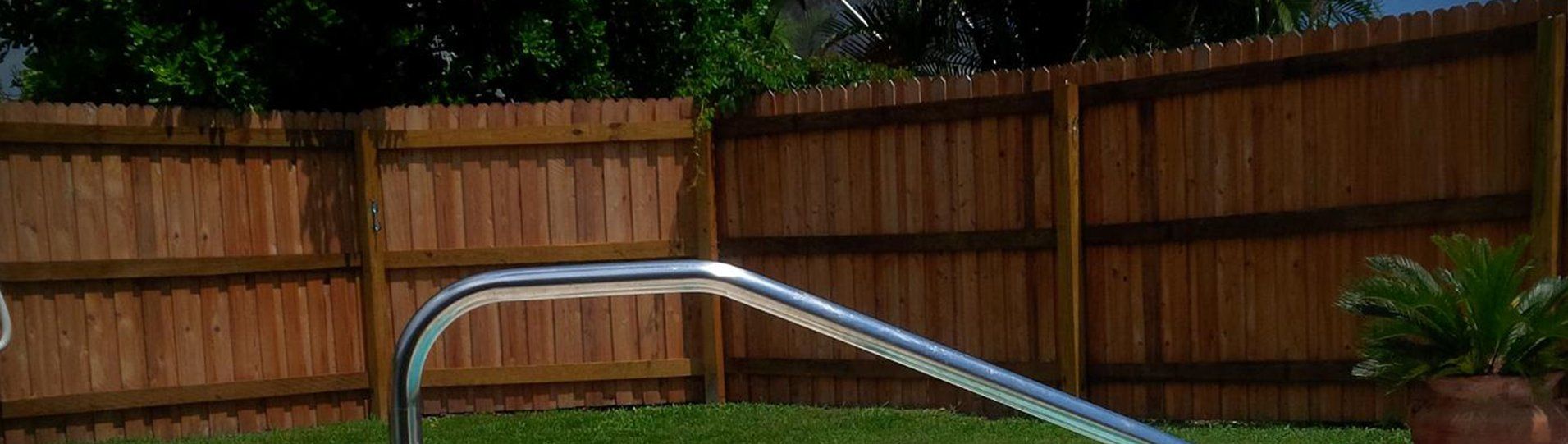 Vertical Shadowbox wood fence