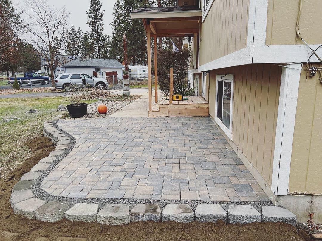 Paver Patios | Spokane, WA | Cornerstone Landscape, LLC