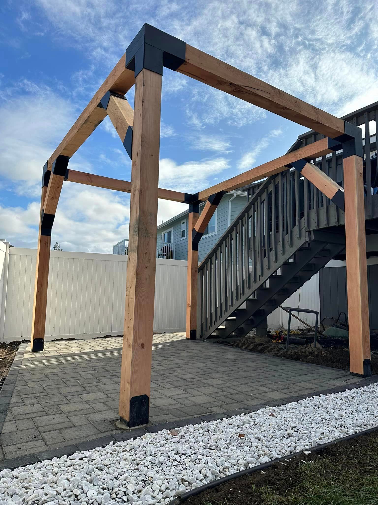 Pergola | Spokane, WA | Cornerstone Landscape, LLC