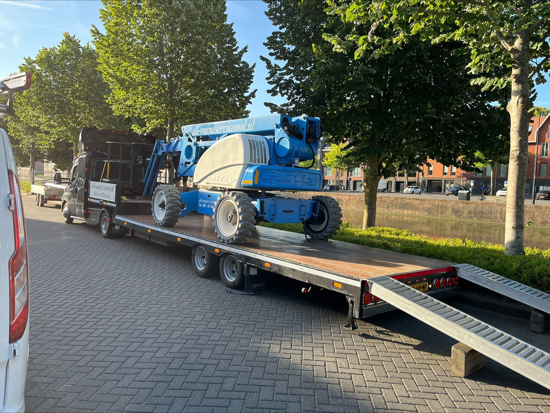 Buitenschilderwerk in middelharnis