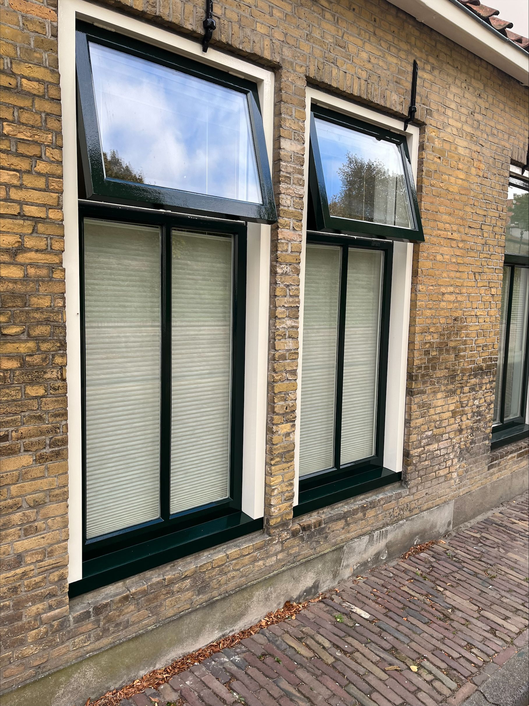 Renovatie schilderwerk 2 woningen uit 1800 in Sommelsdijk