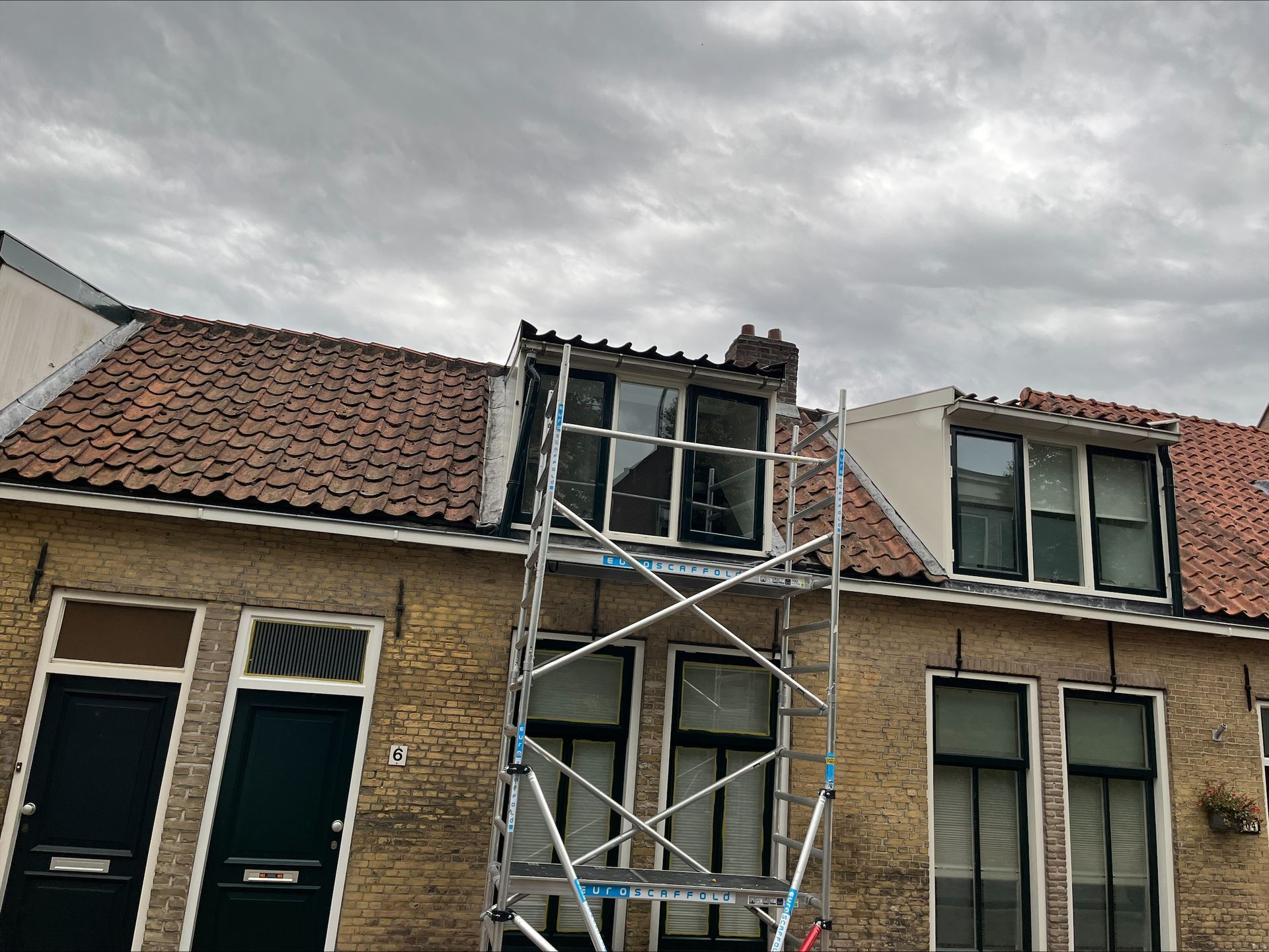 Renovatie schilderwerk 2 woningen uit 1800 in Sommelsdijk