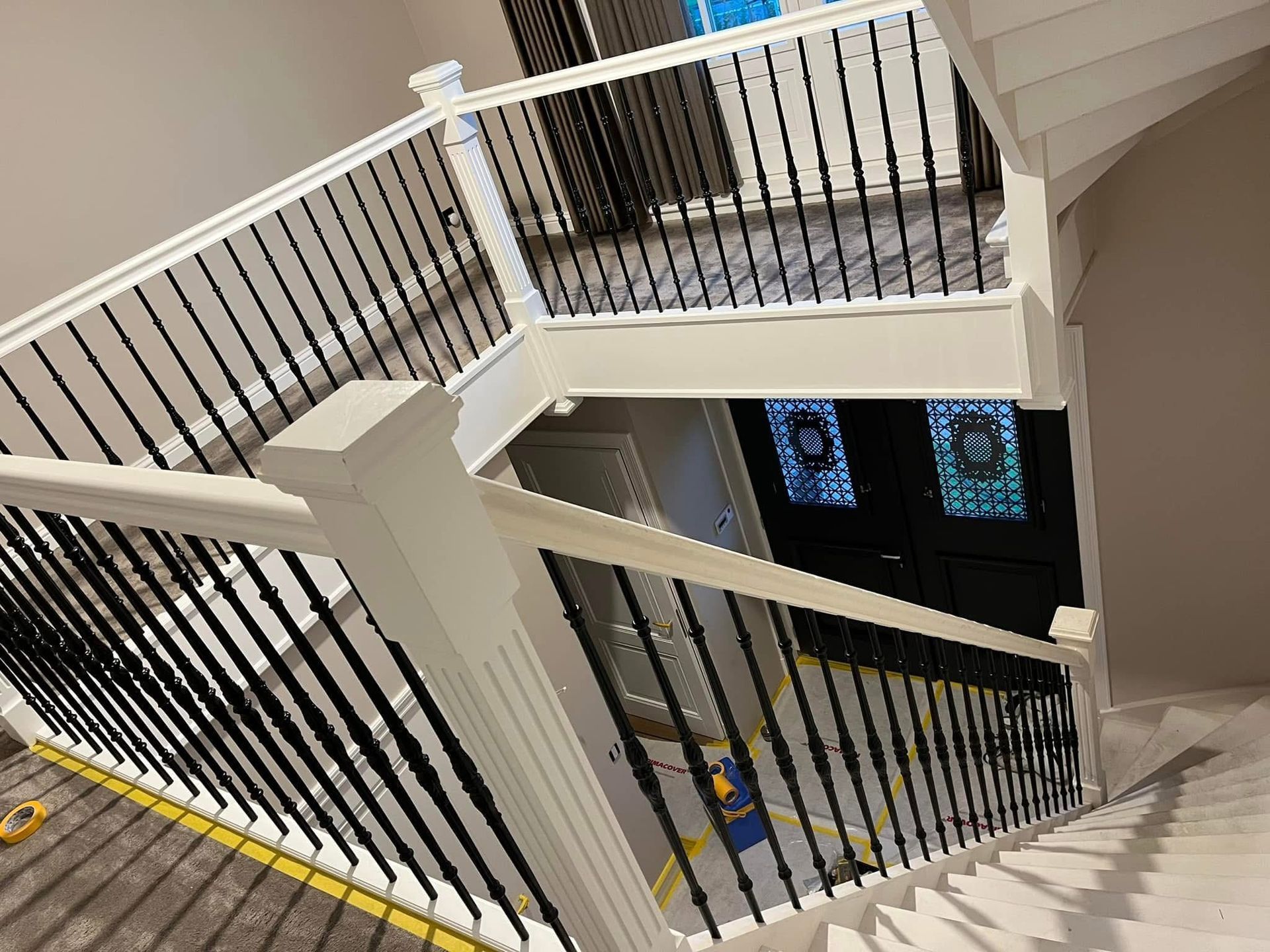 binnenschilderwerk en de wandafwerking villa in oude tonge