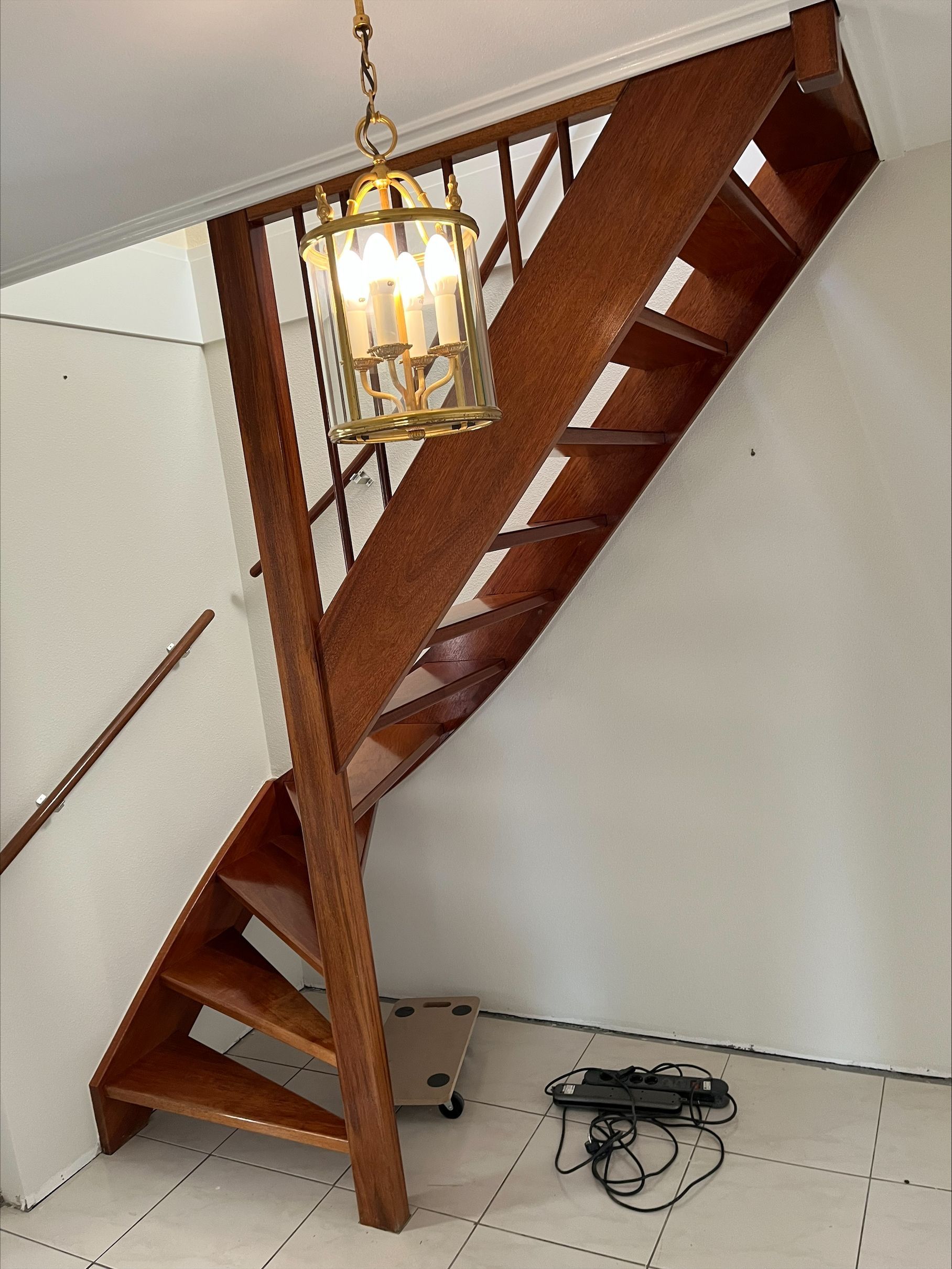 trappen schilderen in huis