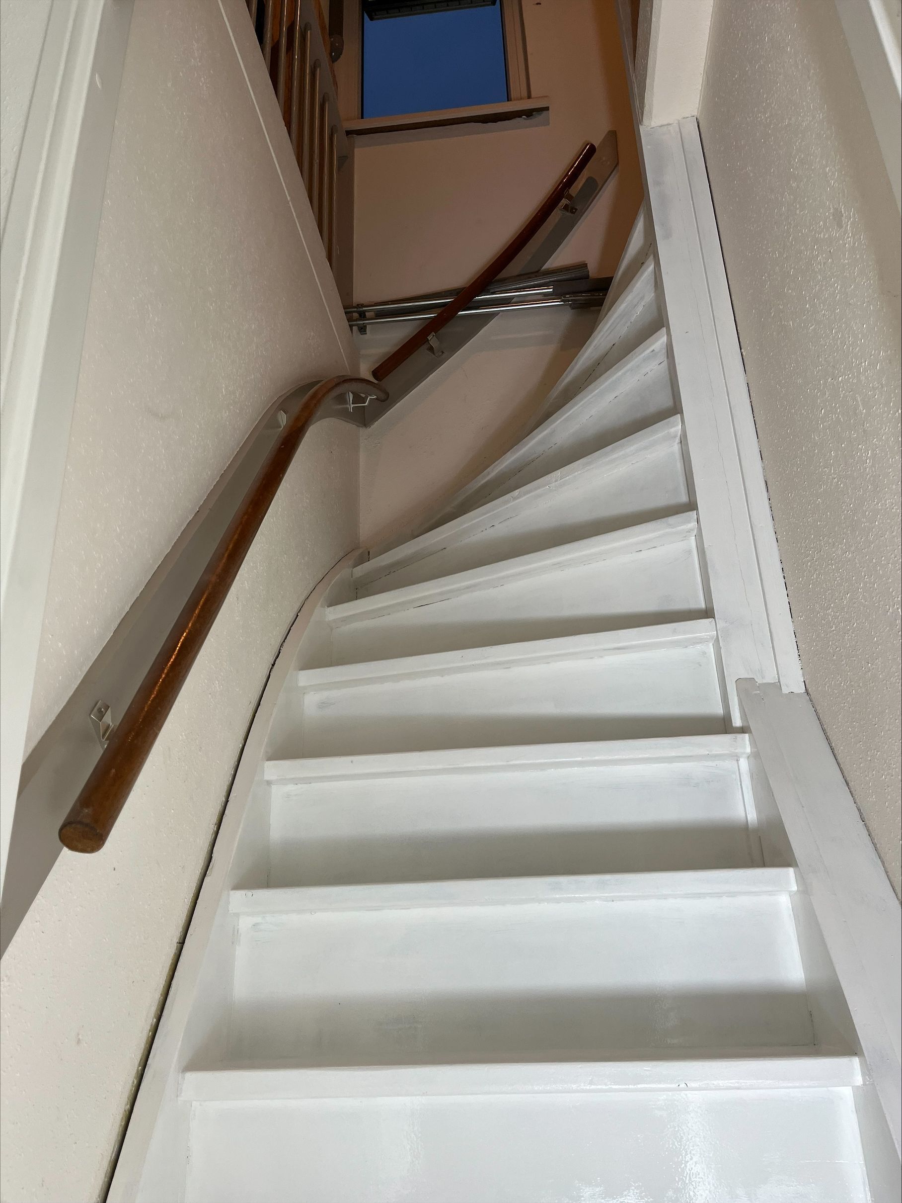 trappen schilderen in huis