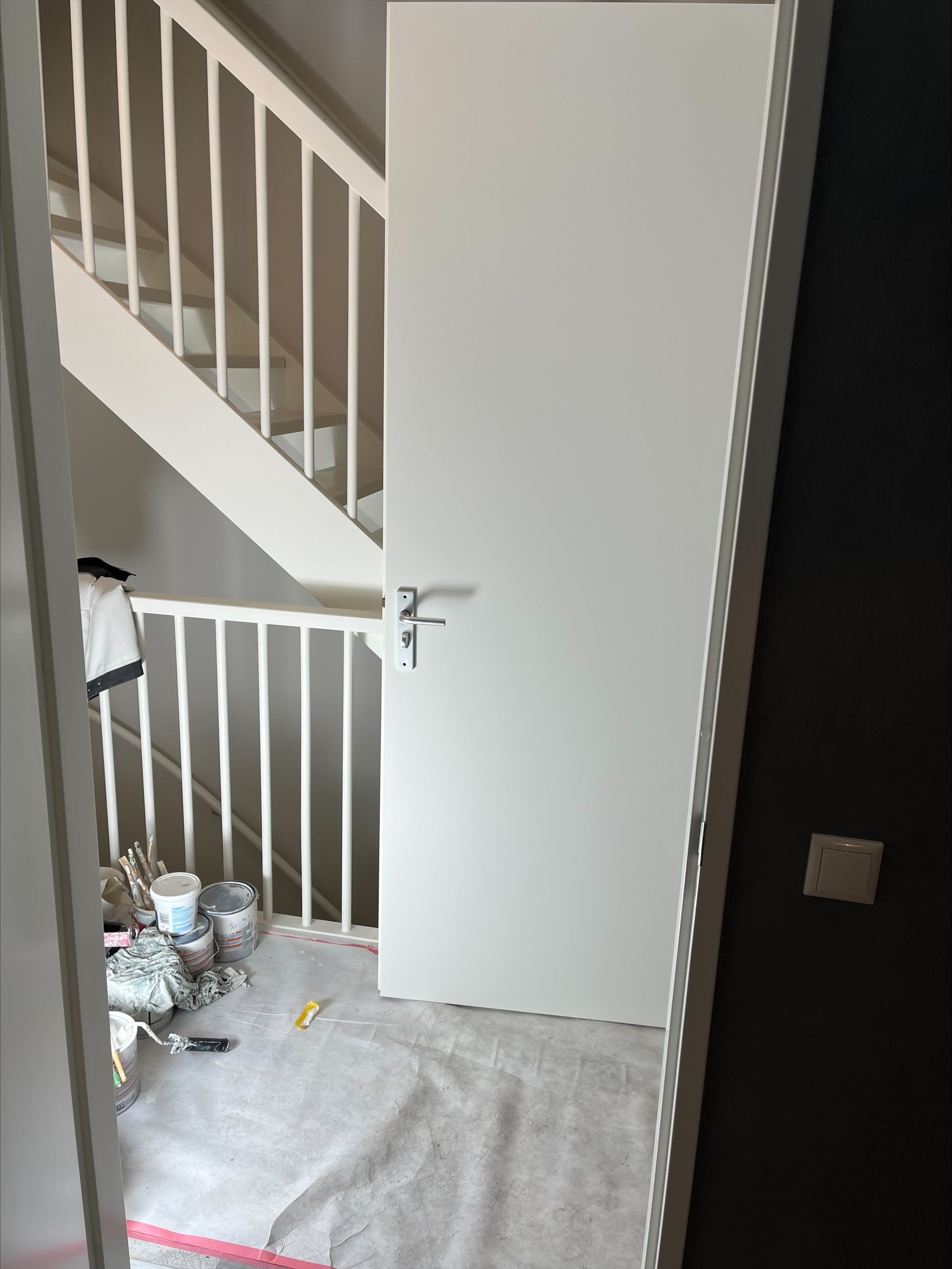 trappen schilderen in huis