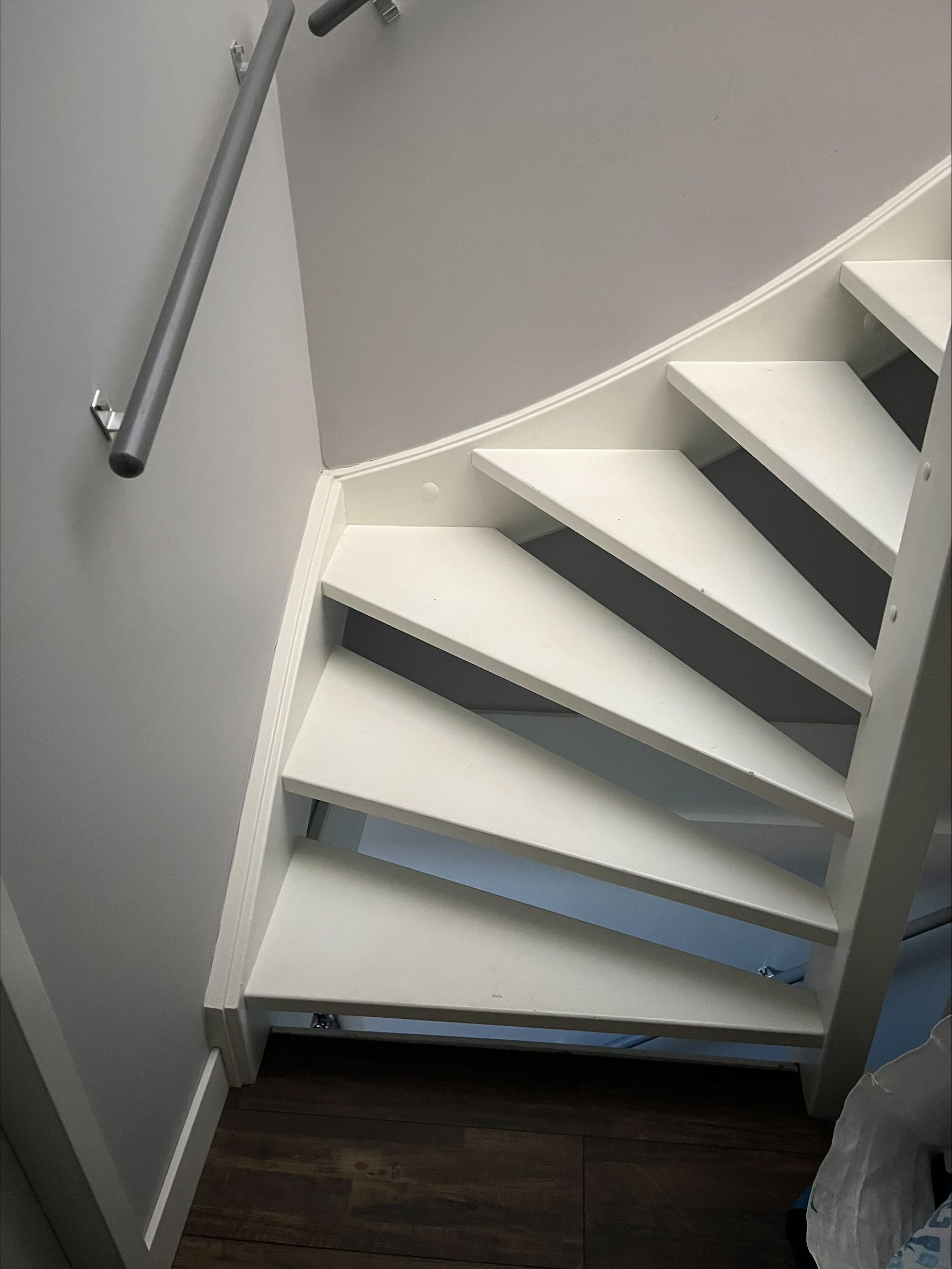 trappen schilderen in huis