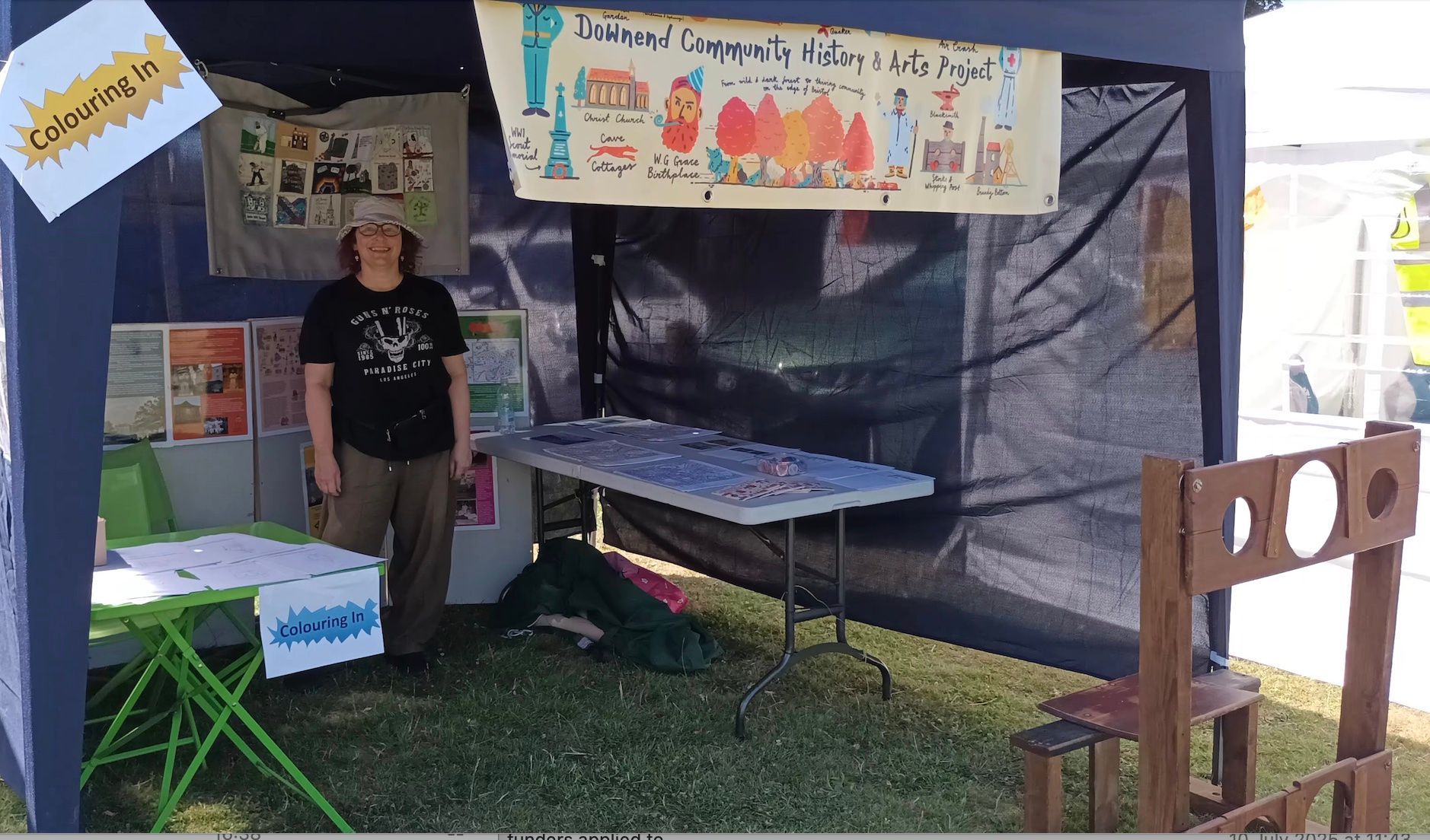 CHAP stall at Bromley Heath Fest 2025