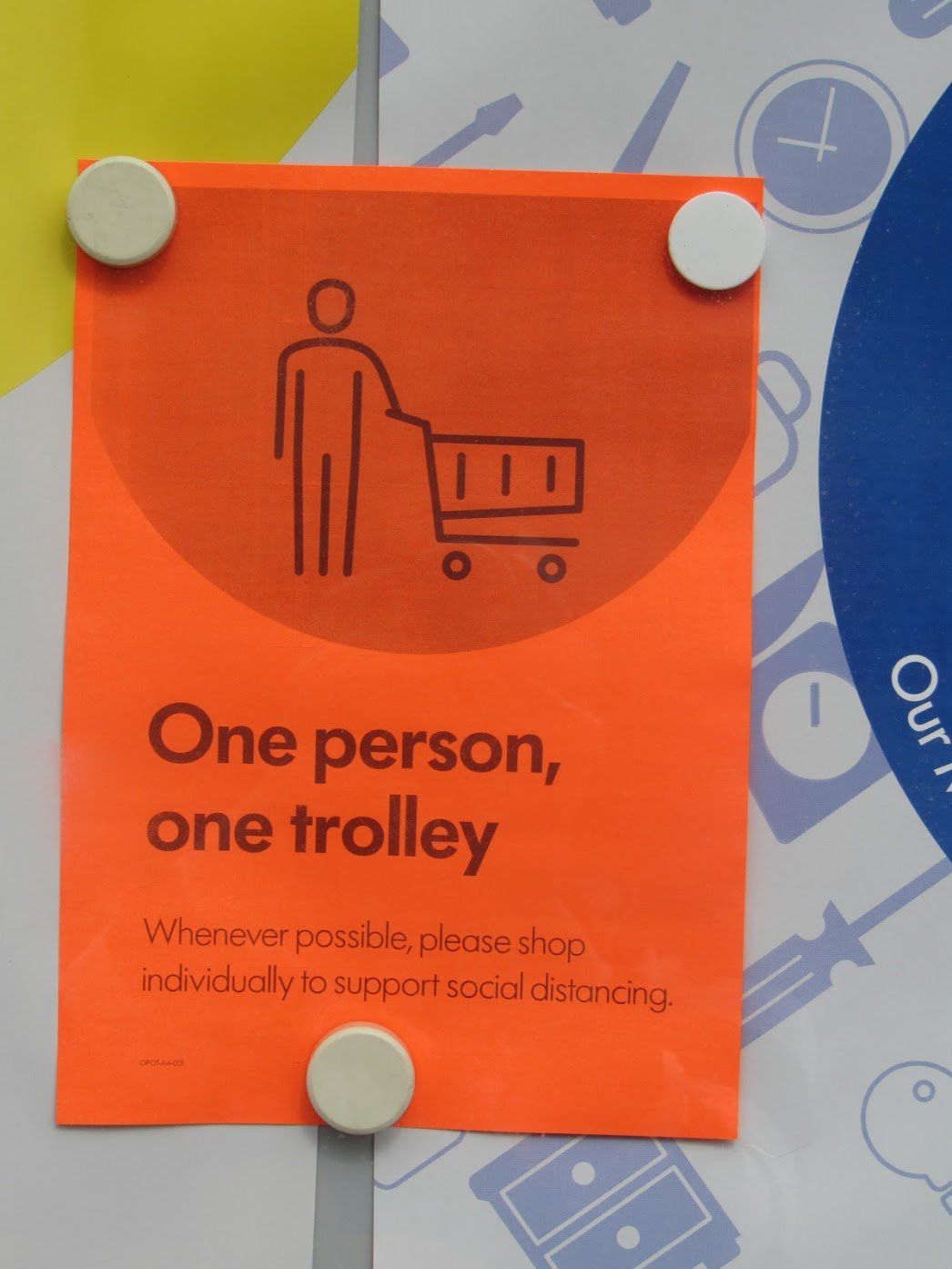 One person one trolley
