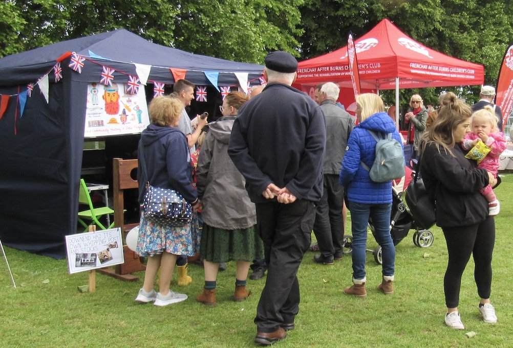 CHAP stall at Queen's Jubilee Celebration