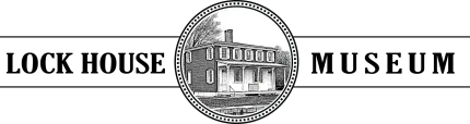 Logo: Lock House Museum with a building illustration inside a circle.