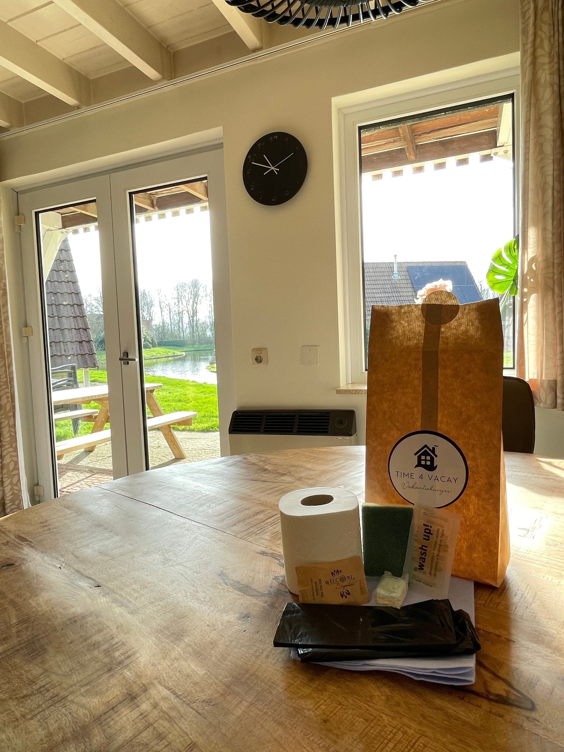 welkomstpakket Huisje 145 't Hooge Holt.