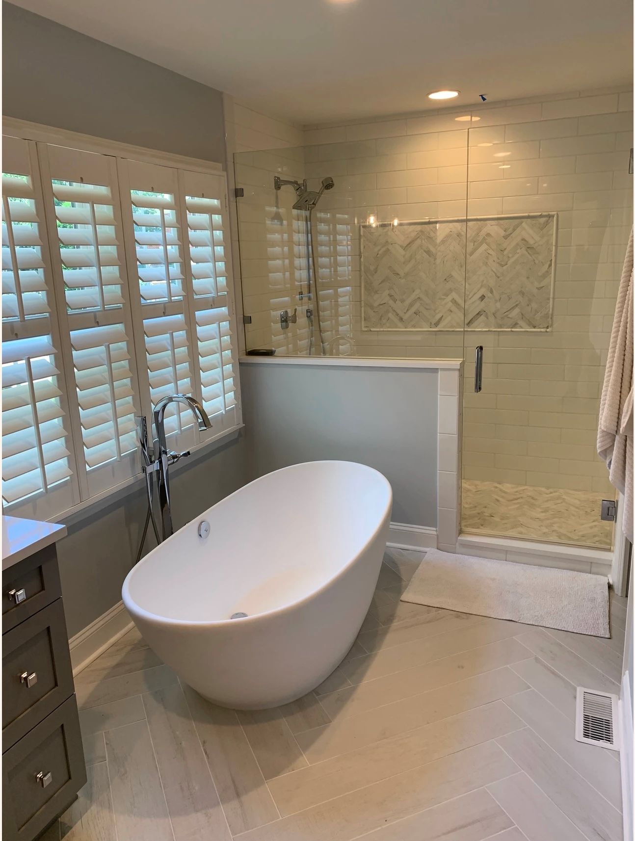 Bathroom renovation in Charlotte, NC by Premier Renovations