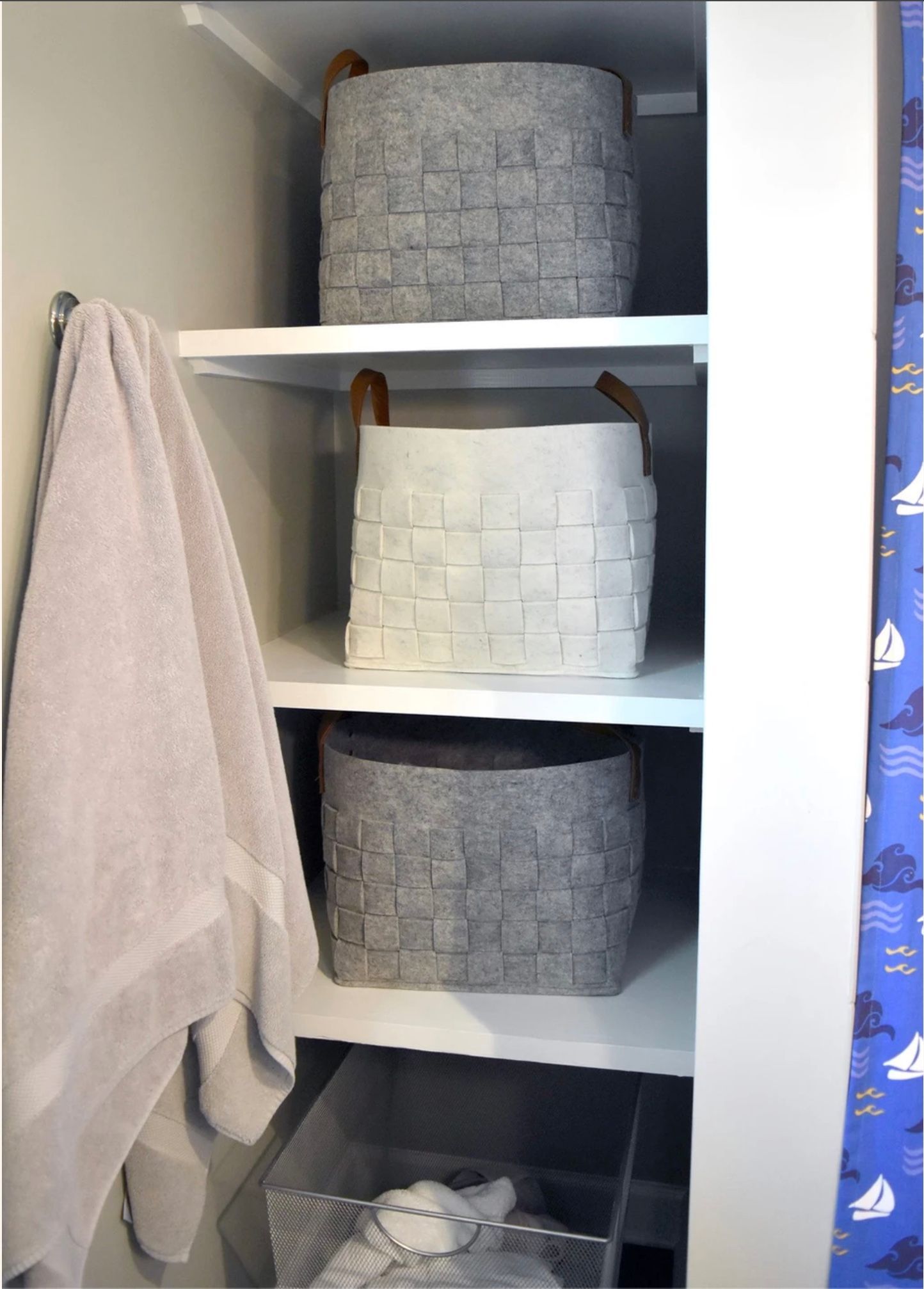 Custom wood shelves in Charlotte, NC by Premier Renovations