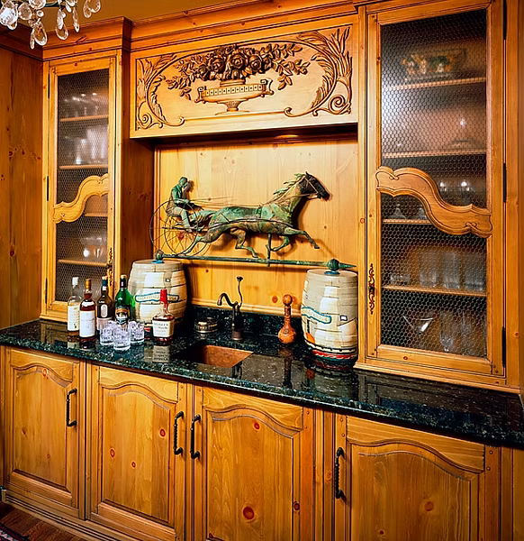 Custom cabinets in Charlotte, NC with Premier Renovations