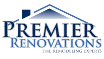 The logo for Premier Renovations in Charlotte, NC