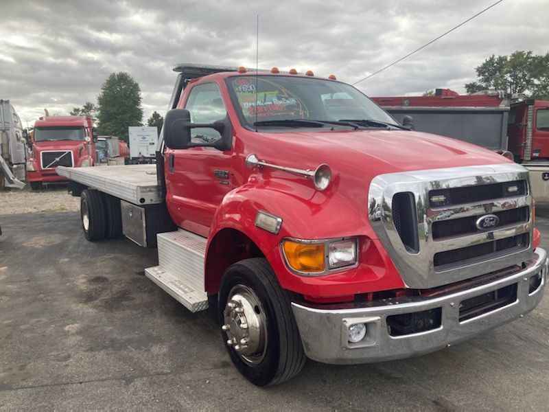 2010 Ford F650, 5.9 Cummins, Allison Automatic, 204K Miles, 19' Aluminum Rollback 