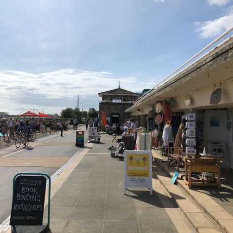 Picture of promenade at East Beach, Worthing