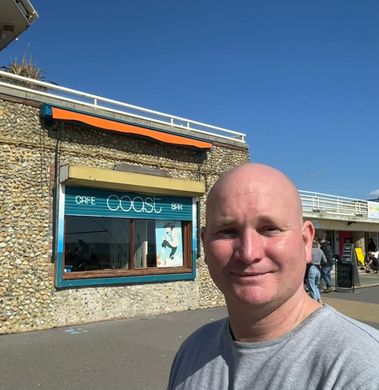 Picture of Barry Reading, owner of East Beach Worthing