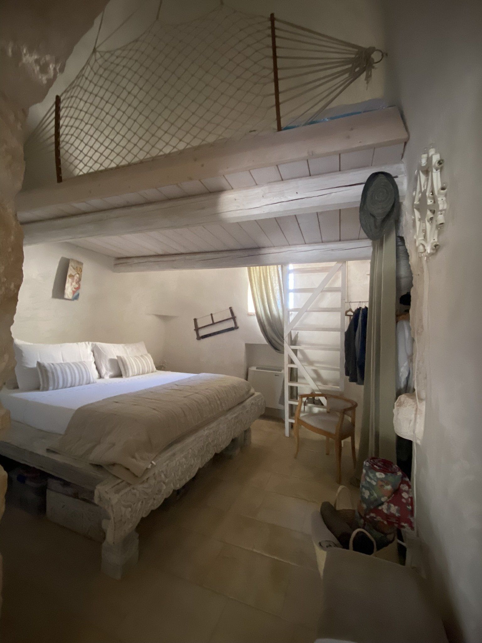 Camera da letto del Trullo Allgero