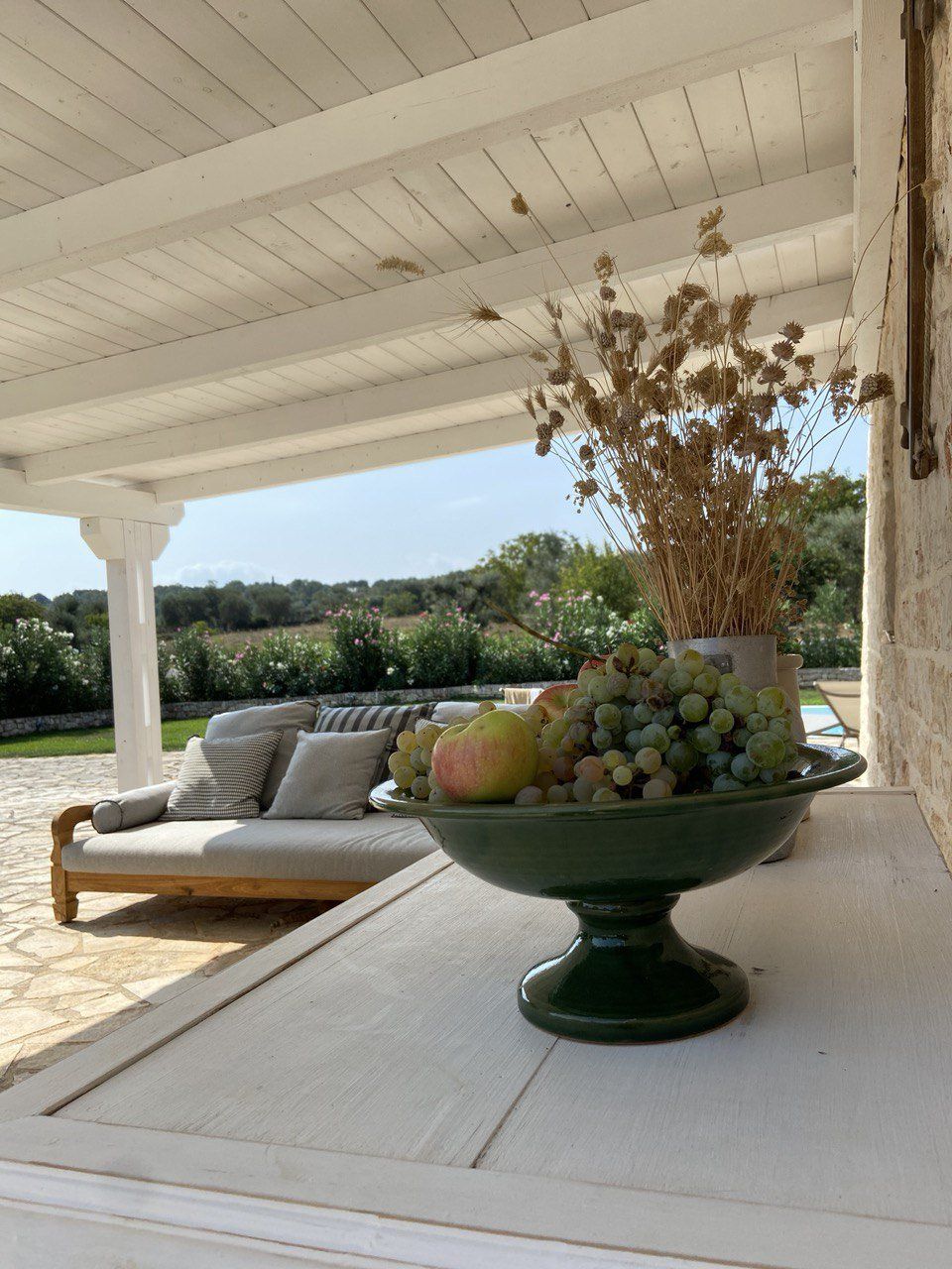 l'area living esterna