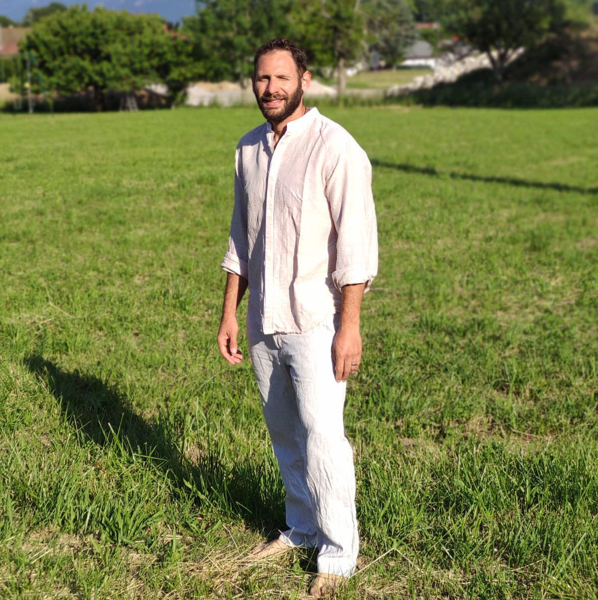 Alessio, gérant de l'hôtel Les Augustines à Quend