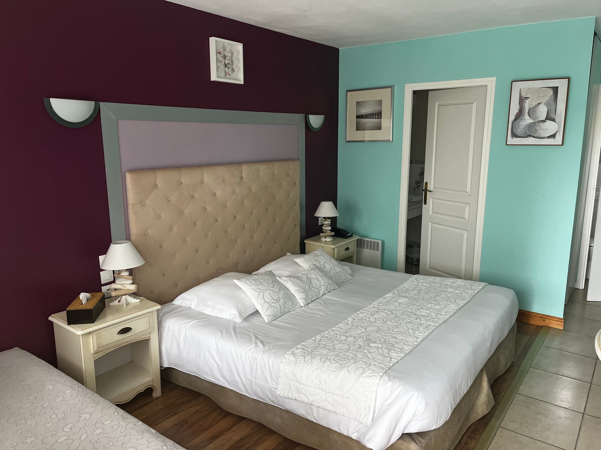 Chambres pour 2 à 3 personnes