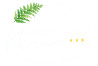 logo blanc de l'hôtel les Augustines