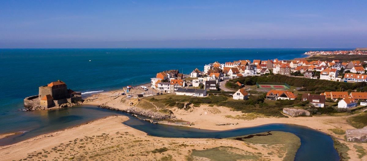 Le Cap Gris Nez sur la Côte d'Opale