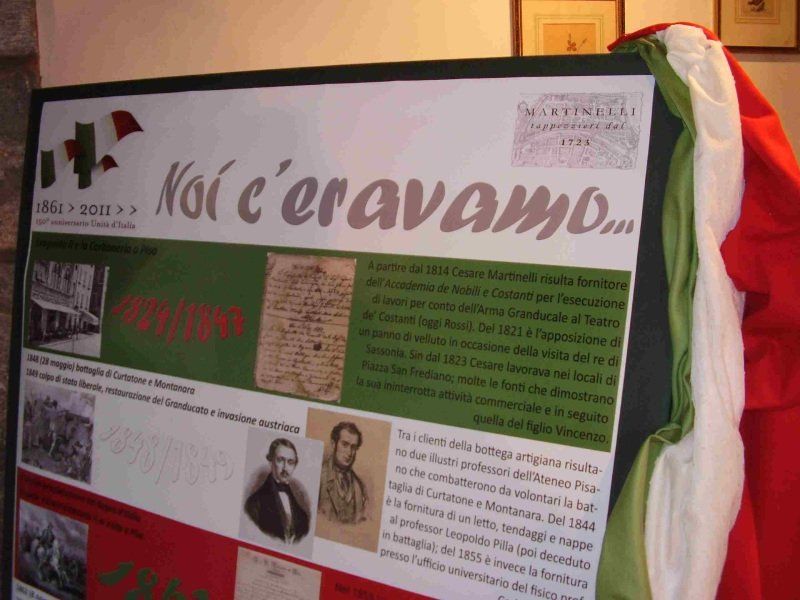 Vetrina 1861/2011 Omaggio all'Unità d'Italia