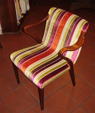 Sedia stile anni '70