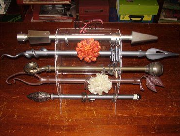 Bastoni per tende colorati