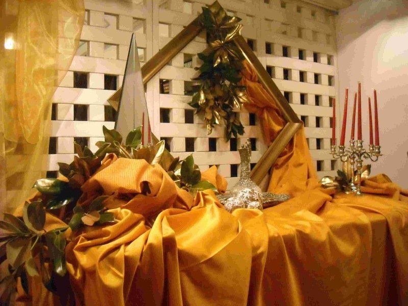 Tessuti in esposizione